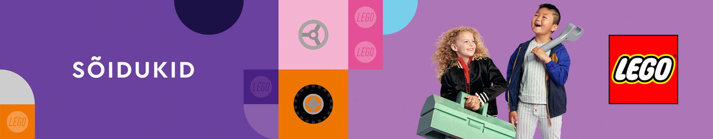 LEGO sõidukite komplektid, klotsid (LEGO SPEED Champions, Technic)