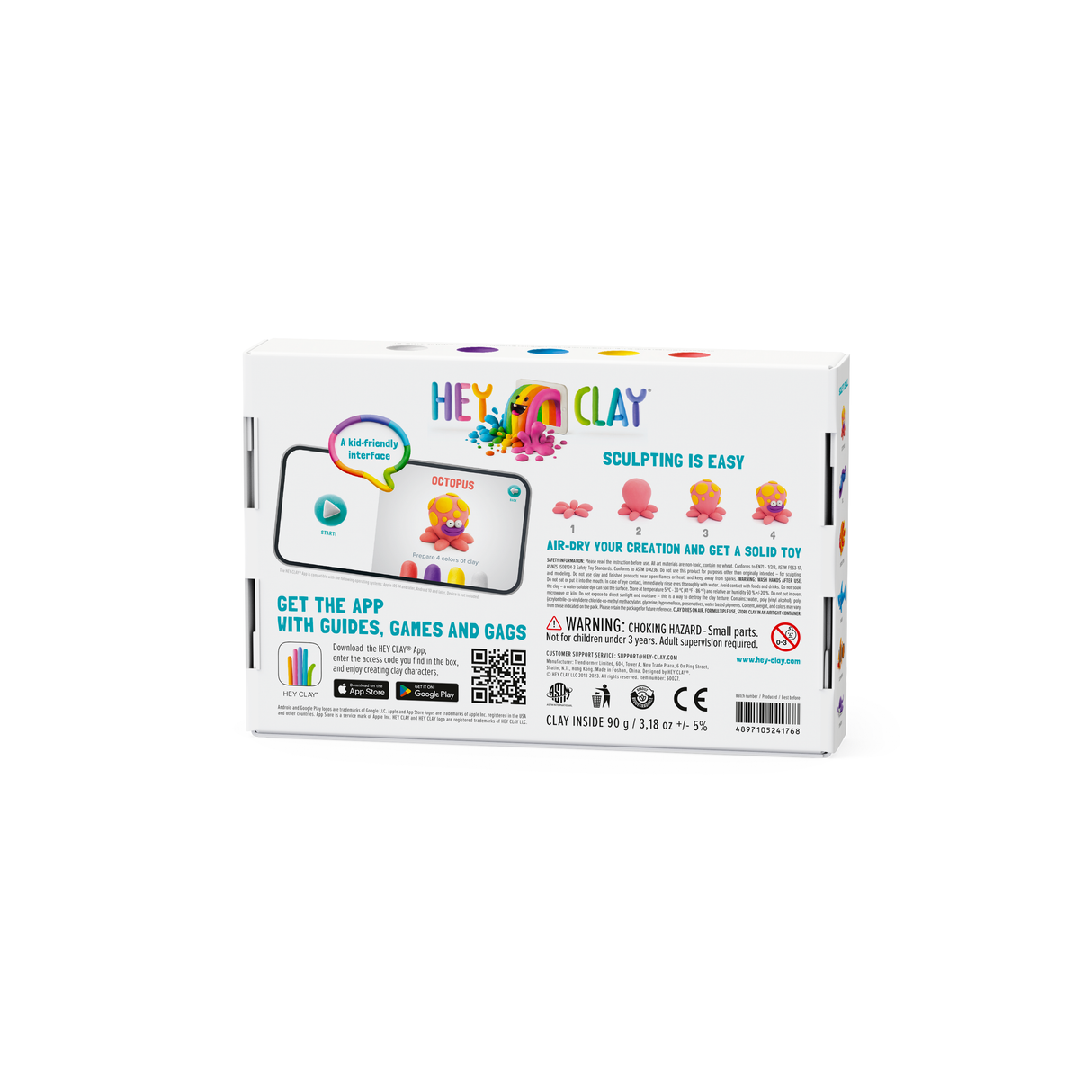 HEY CLAY voolimismass Ookeani loomad 60027E