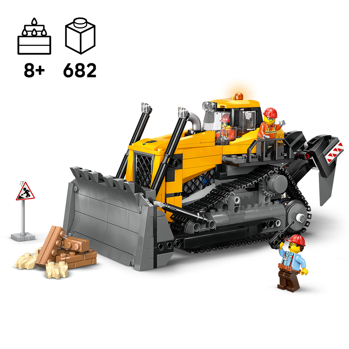 LEGO City Kollane buldooser esilaaduriga
60466L