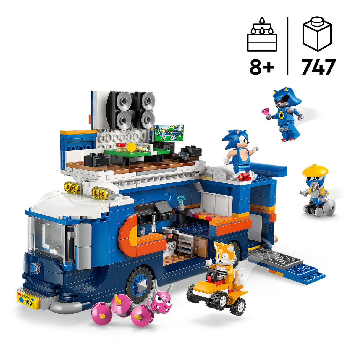 LEGO Sonic Team Sonic veoauto 77006L