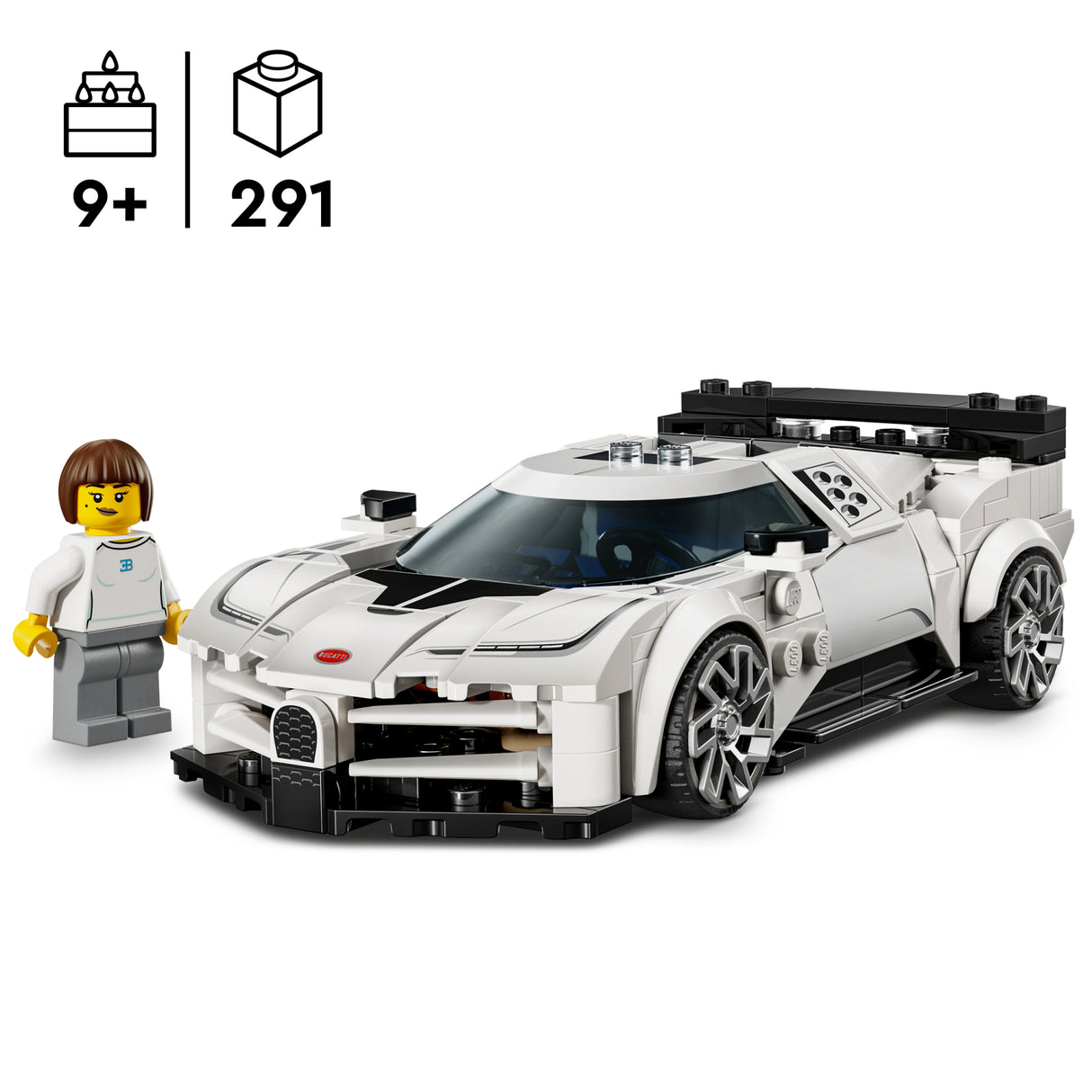 LEGO Speed Champions Bugatti Centodieci supersportauto 77240L