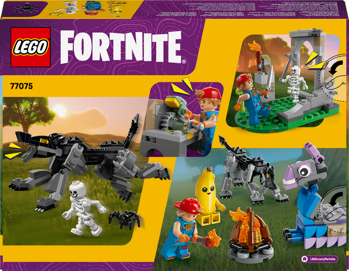 LEGO Fortnite Peely ja sparkplugi laager 77075L