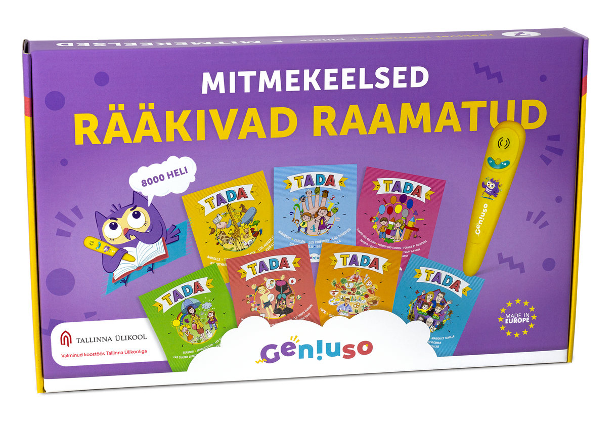 TADA rääkivate raamatute põhikomplekt: pliiats ja seitse teemat 045062G