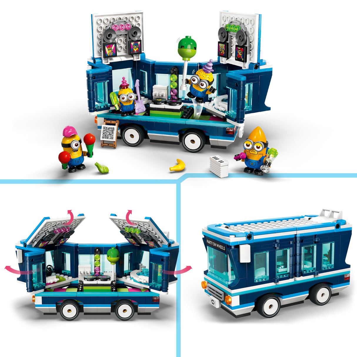 LEGO Minions Käsilaste muusikaga peobuss 75581L