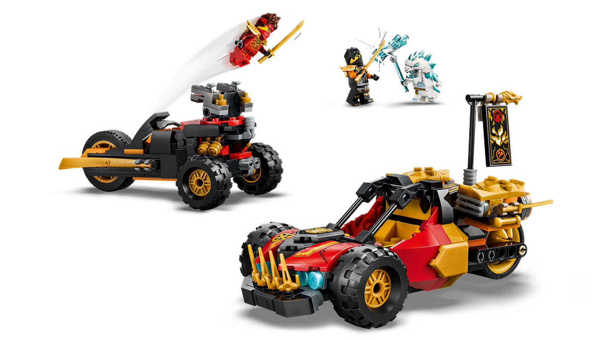 LEGO Ninjago Kai ja Cole'i kombineeritud sõidukid 71864L