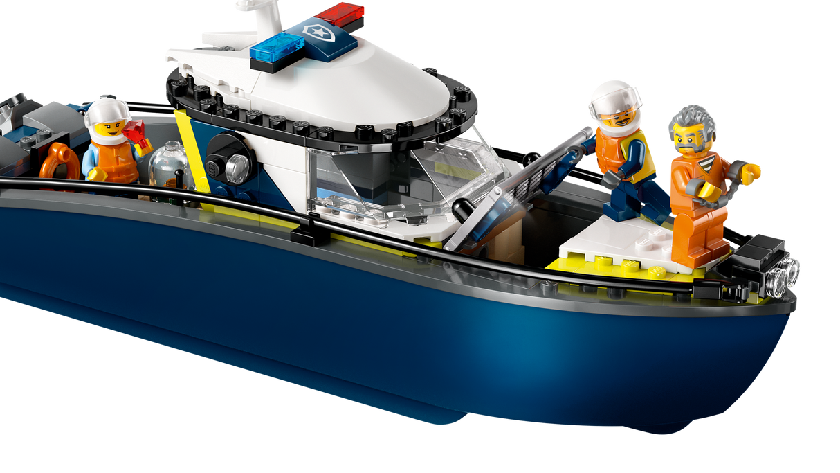 LEGO City Ujuva politseipaadi tagaajamine 60456L