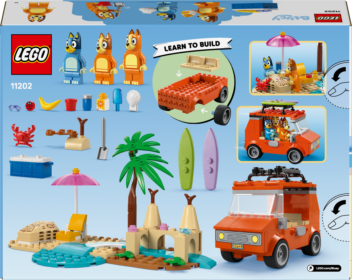 LEGO 4PLUS Bluey ranna- ja autoreis perega 11202L