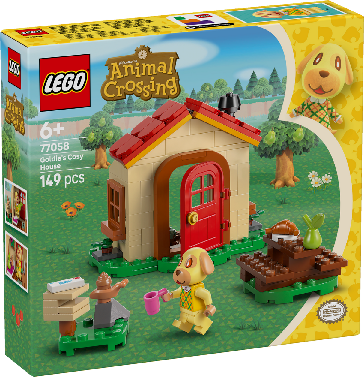 LEGO Animal Crossing Goldie hubane maja 77058L