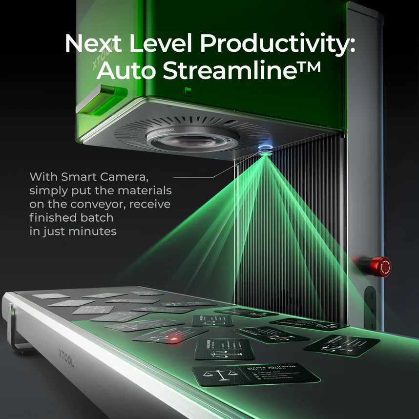 xTool F1 Ultra 20W kiud- ja dioodlasergraveerija hariduskomplekt P5010383-EDU