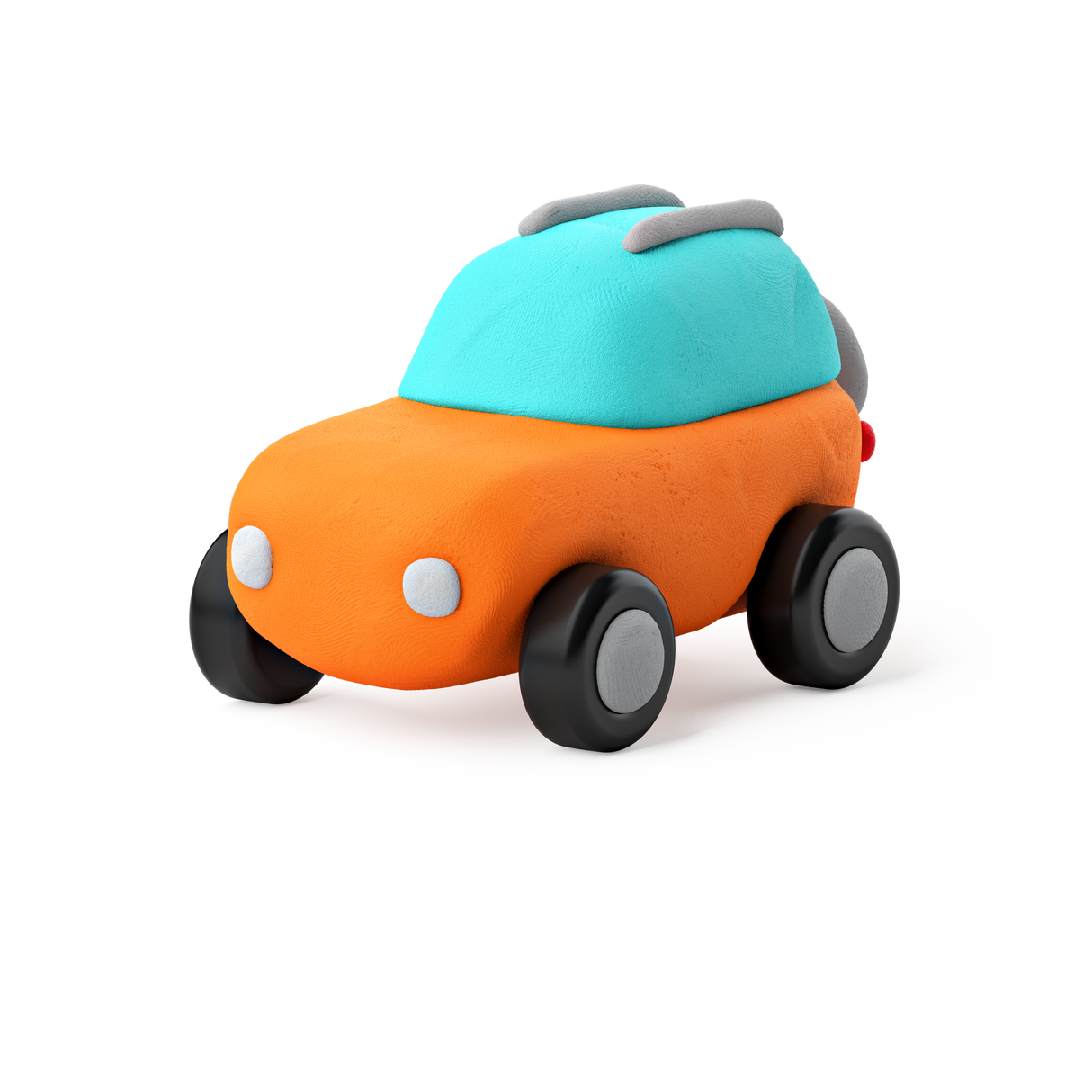 HEY CLAY voolimismass Öko autod ratastega 60901E