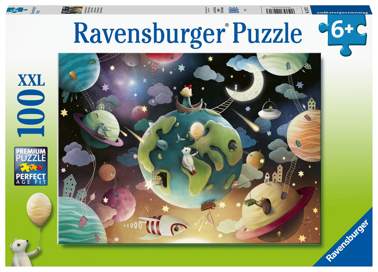 Ravensburger pusle 100 tk Planeetide mänguväljak
129713V