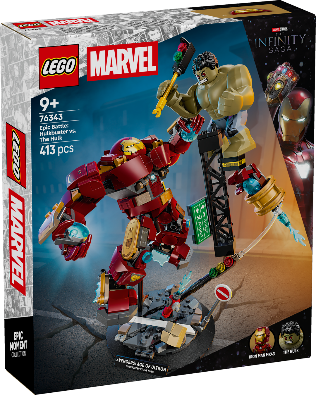 LEGO Super Heroes Eepiline lahing: Hulkbuster vs. The Hulk 76343L