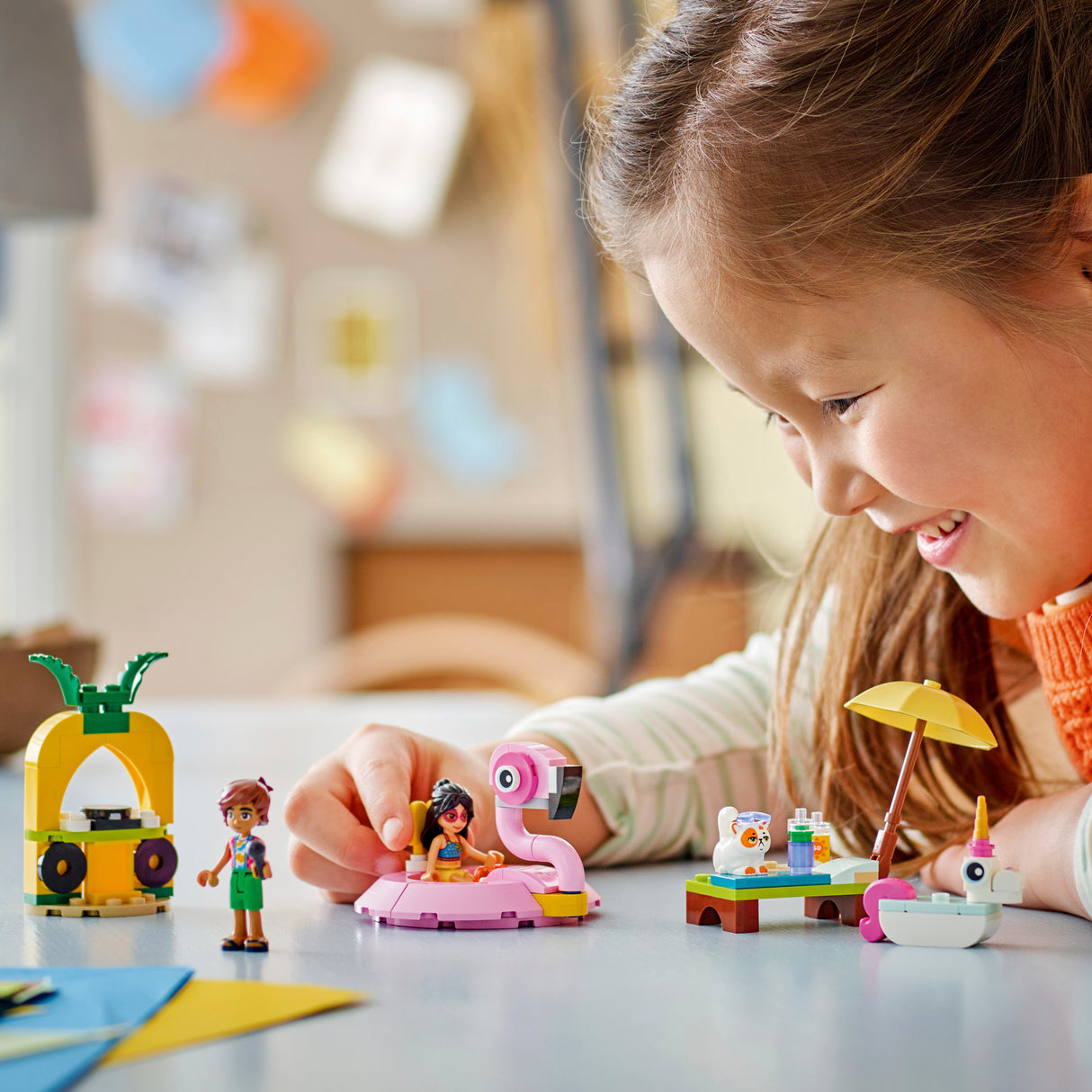 LEGO Friends Ükssarviku ja flamingo basseinipidu 42658L