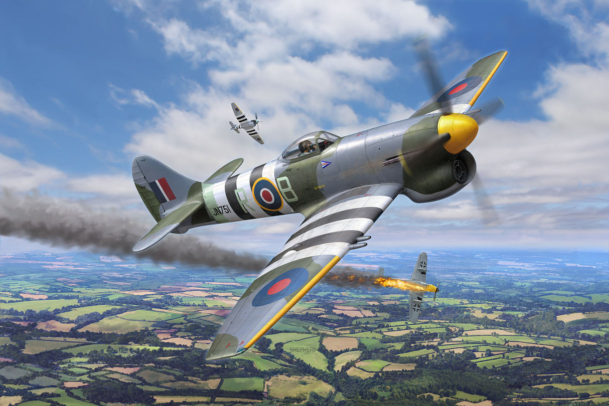 Revell liimitav mudel Hawker Tempest 1:32 03851R