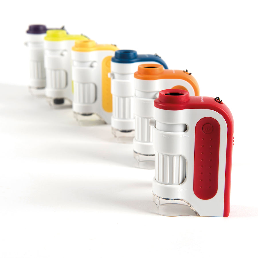 TTS Käsimikroskoop 120x suurendusega 6 tk SC01155B