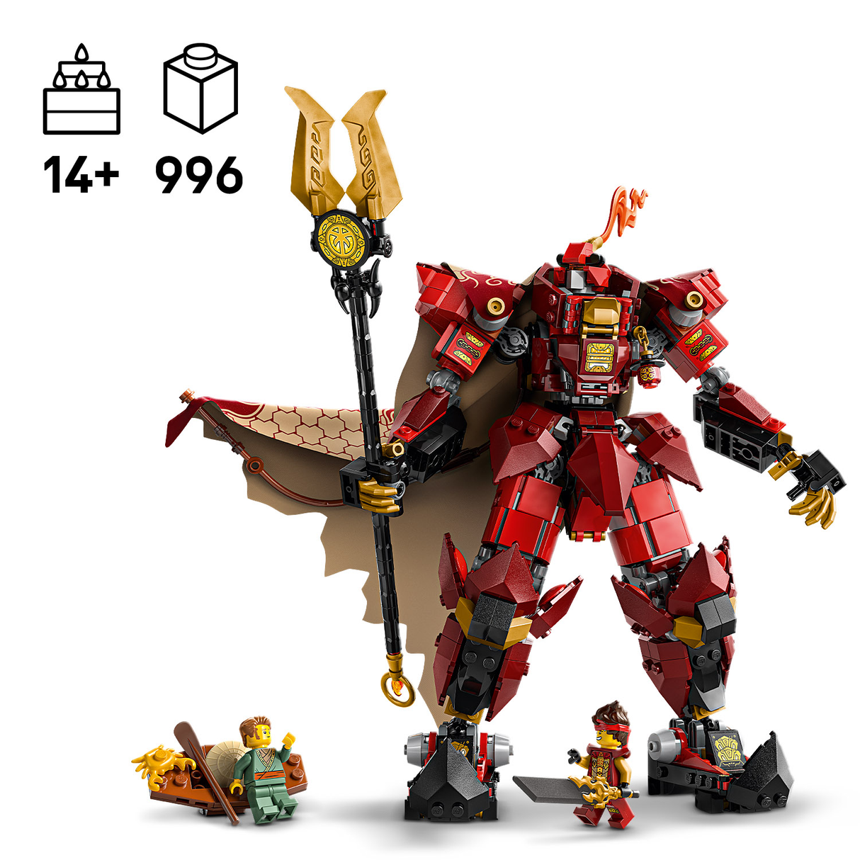 LEGO Ninjago Tulerüütli robot
71846L