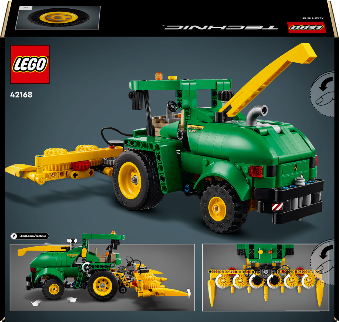 LEGO Technic John Deere 9700 Forage Harvester 42168L