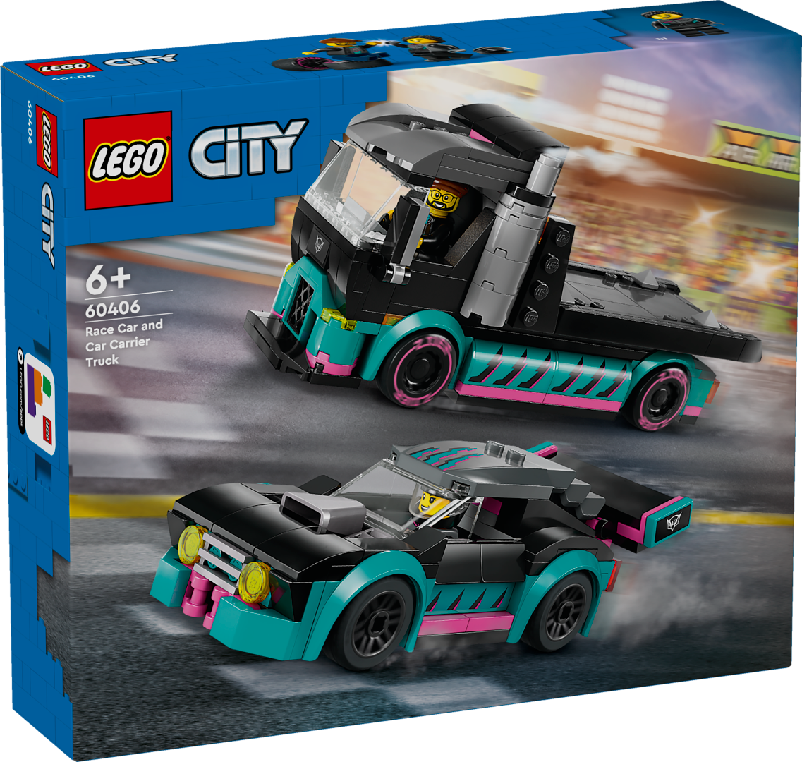 LEGO City Võidusõiduauto ja autoveok 60406L