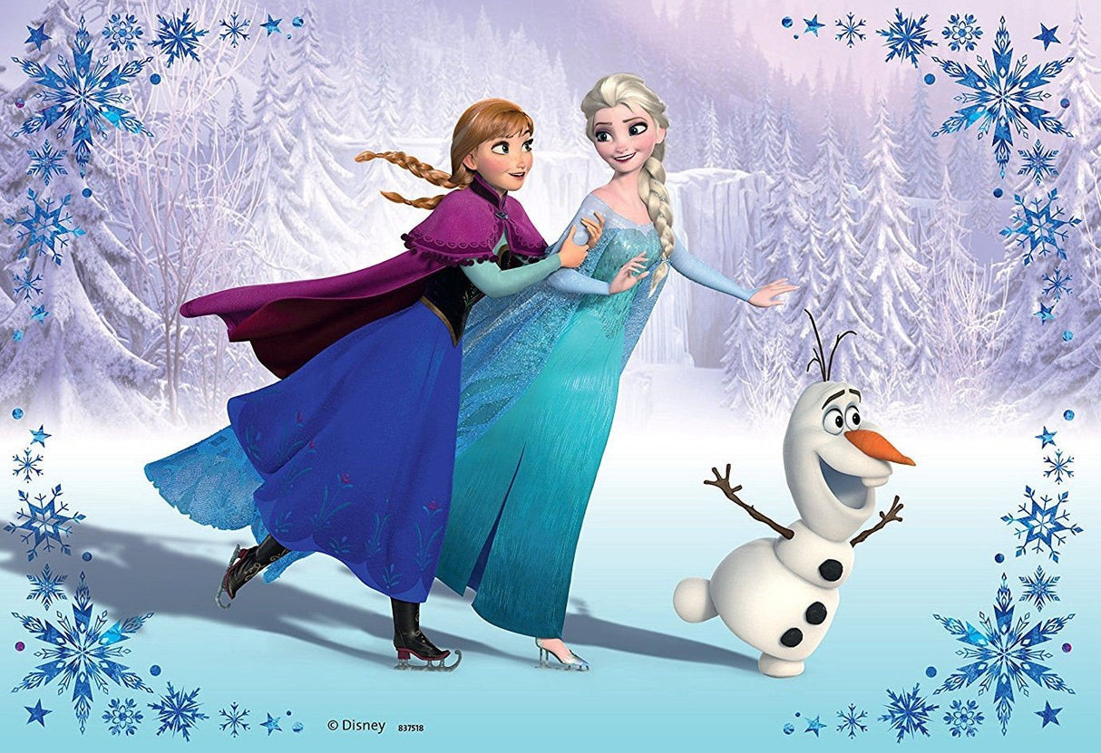 Ravensburger pusle 2x24 tk Lumekuninganna / Frozen - Talve seiklus
091157V