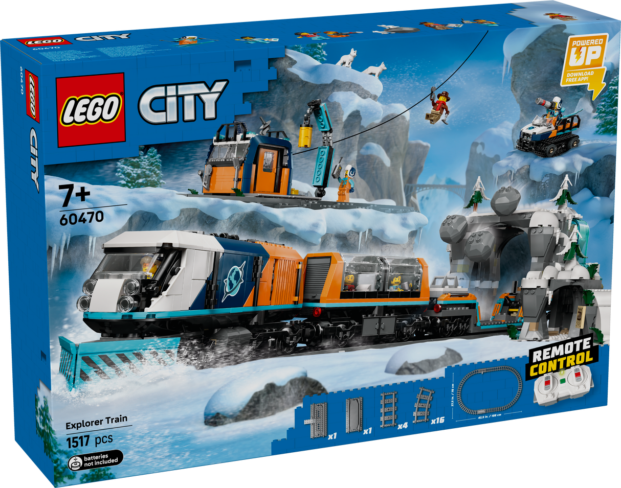 LEGO City Maadeavastajate arktika ekspressrong
60470L