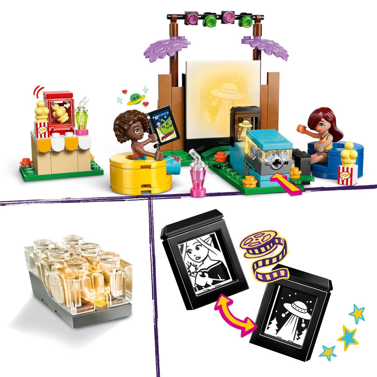 LEGO Friends Sõpruse filmiõhtu 42642L