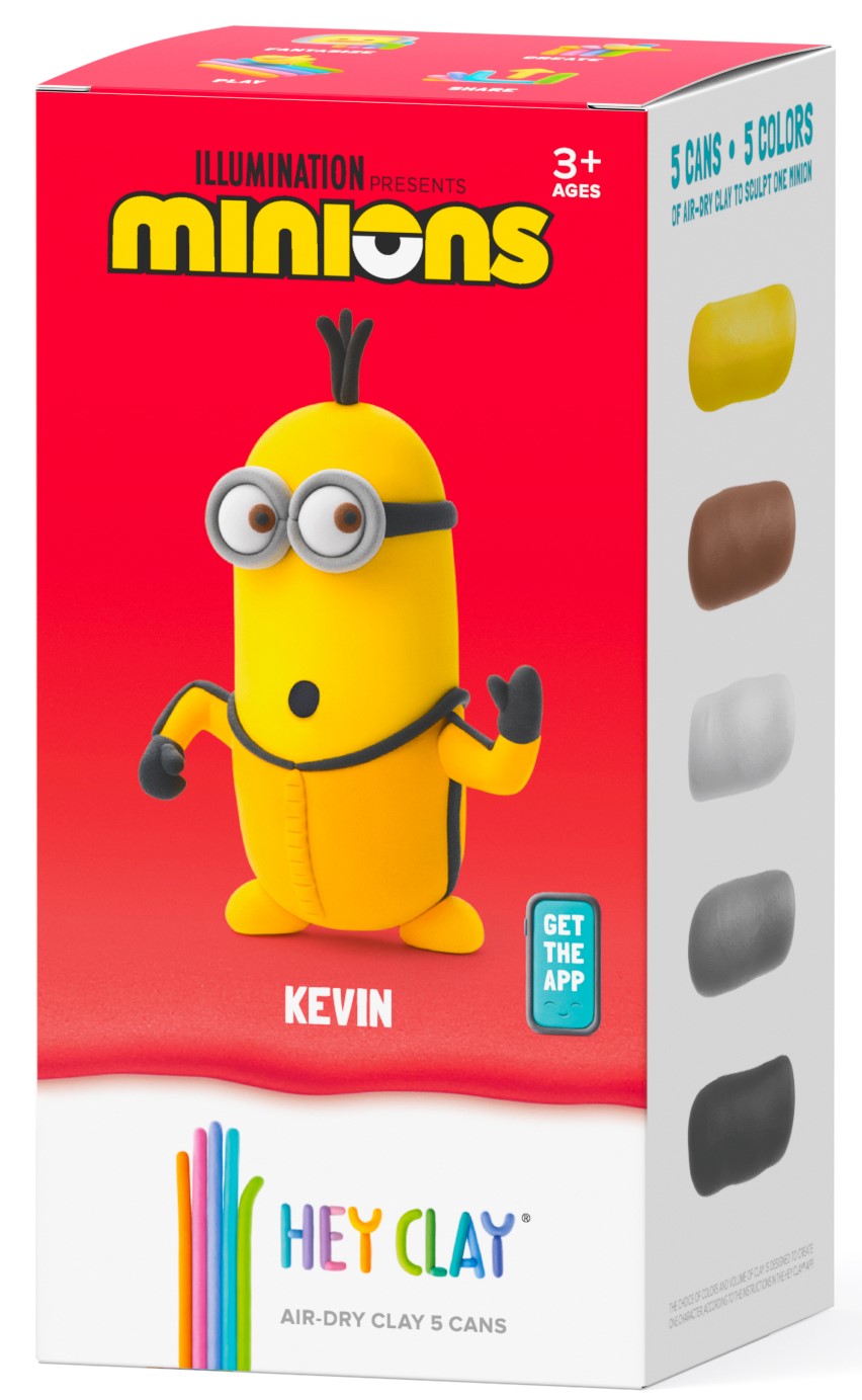 HEY CLAY voolimismass Minion Kevin 50179E