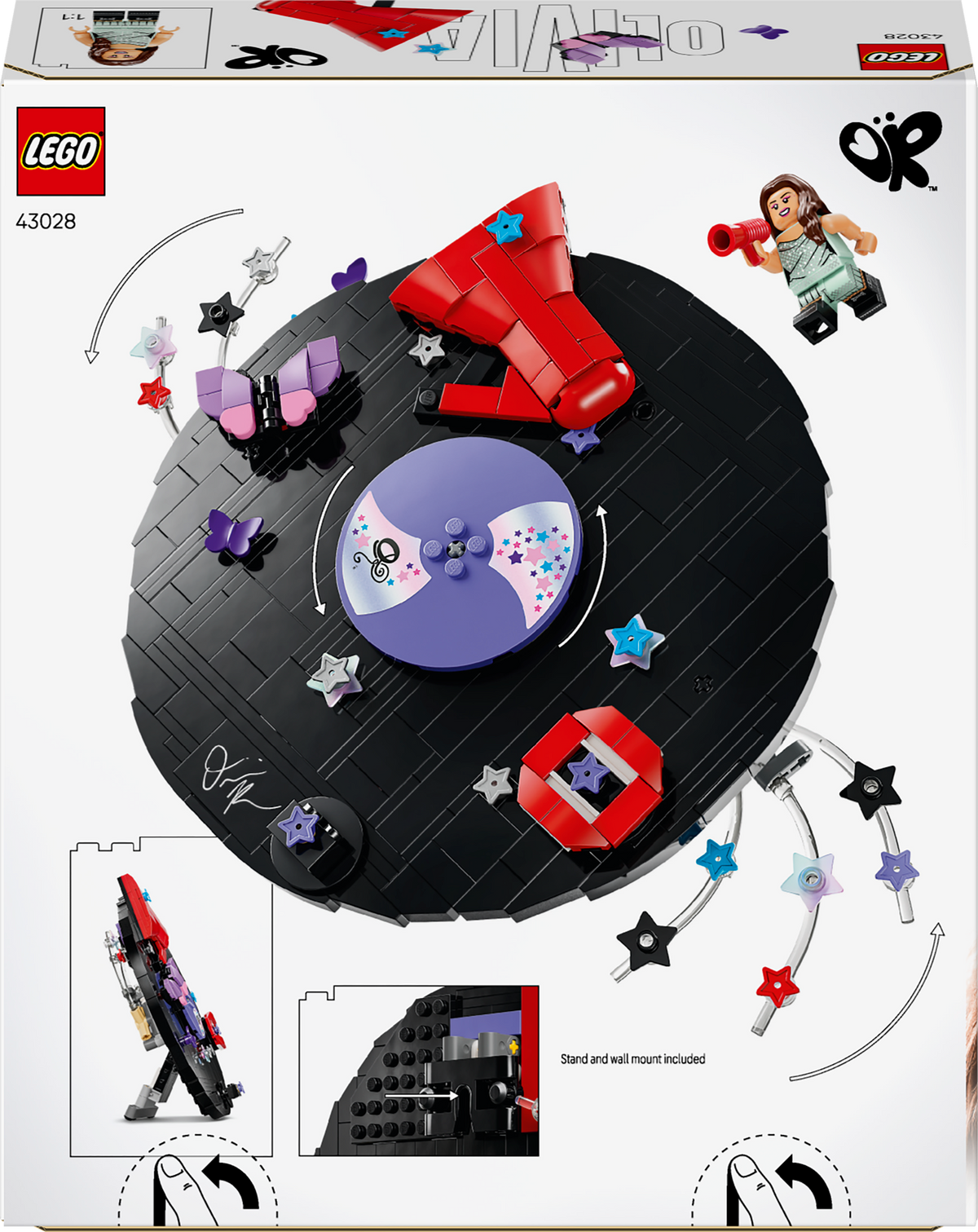 LEGO Editions Olivia Rodrigo vinüülplaat 43028L