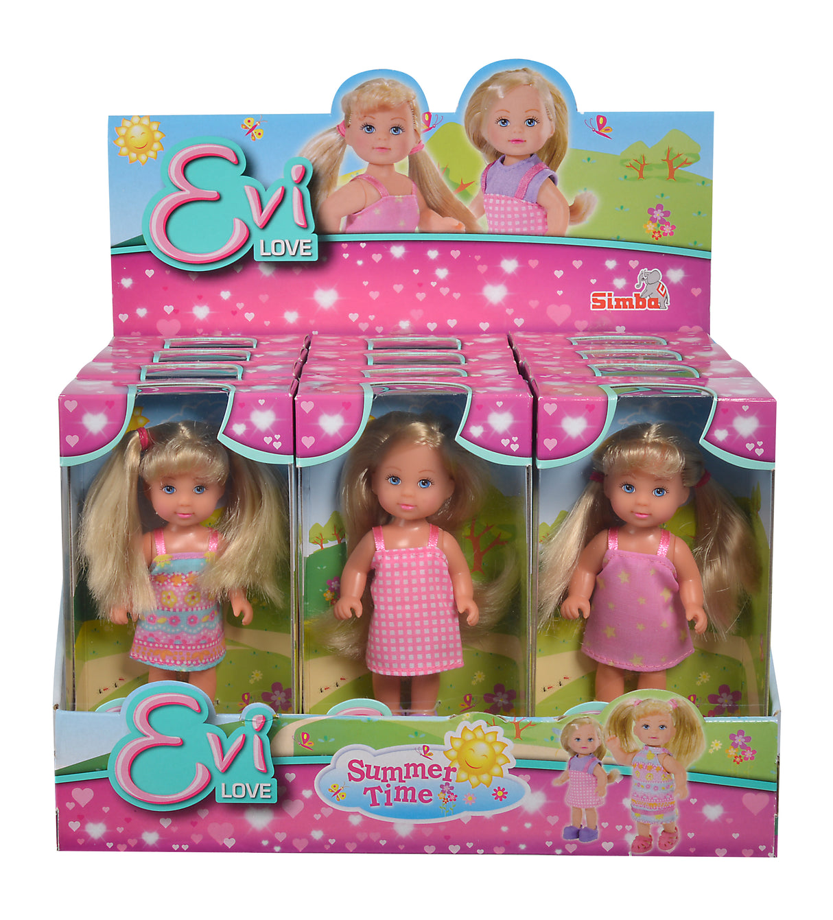 Simba nukk Evi suveajal 3 erinevat 105737988B
