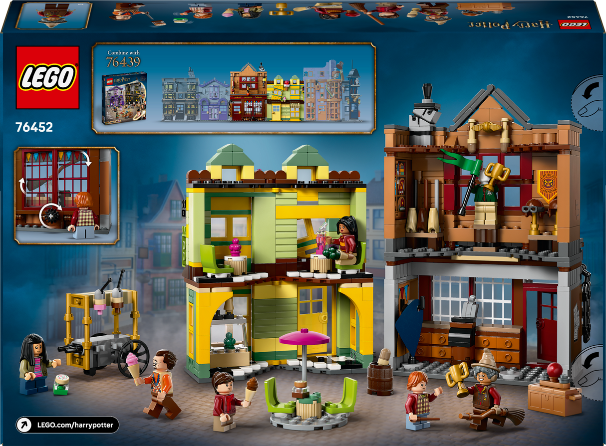 LEGO Harry Potter Kvaliteetsed lendluudpalli tarvikud ja jäätisekiosk 76452L