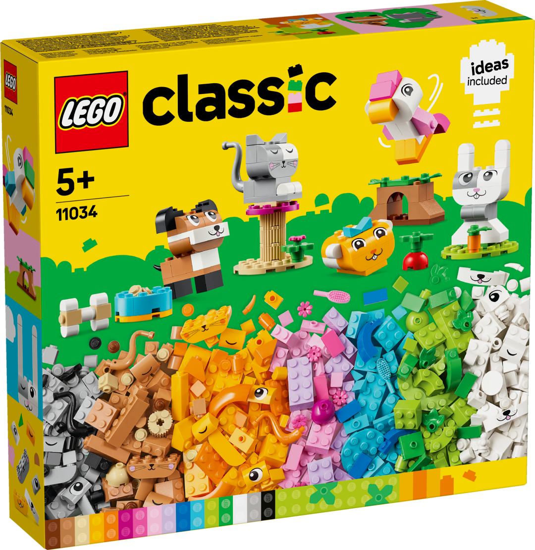 LEGO Classic Loomingulised lemmikloomad 11034L