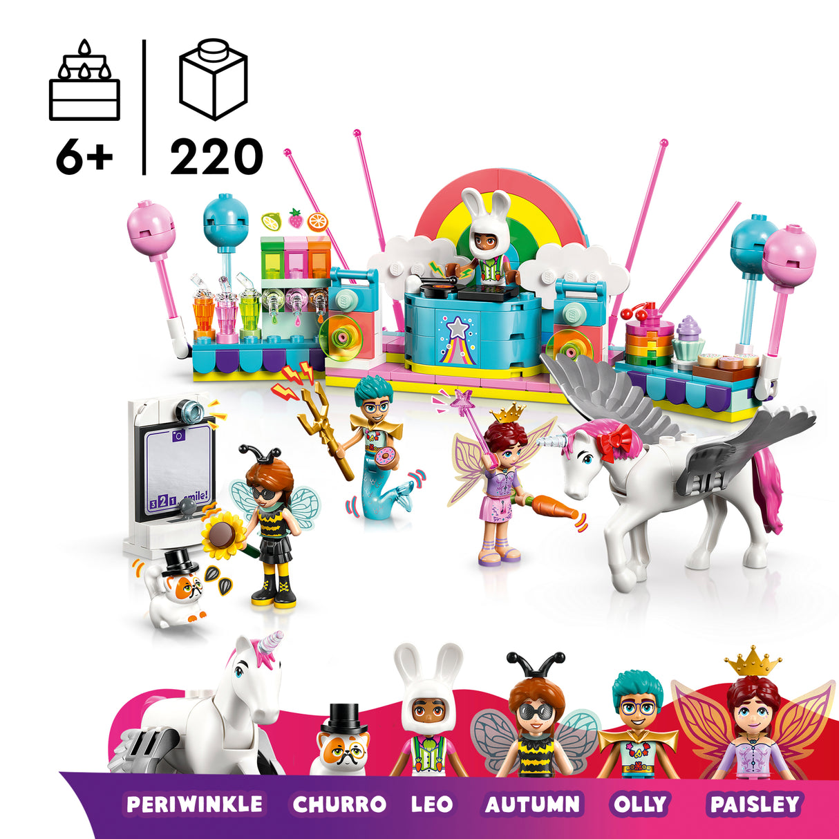 LEGO Friends Kostüümipidu ükssarviku ja haldjaga 42661L