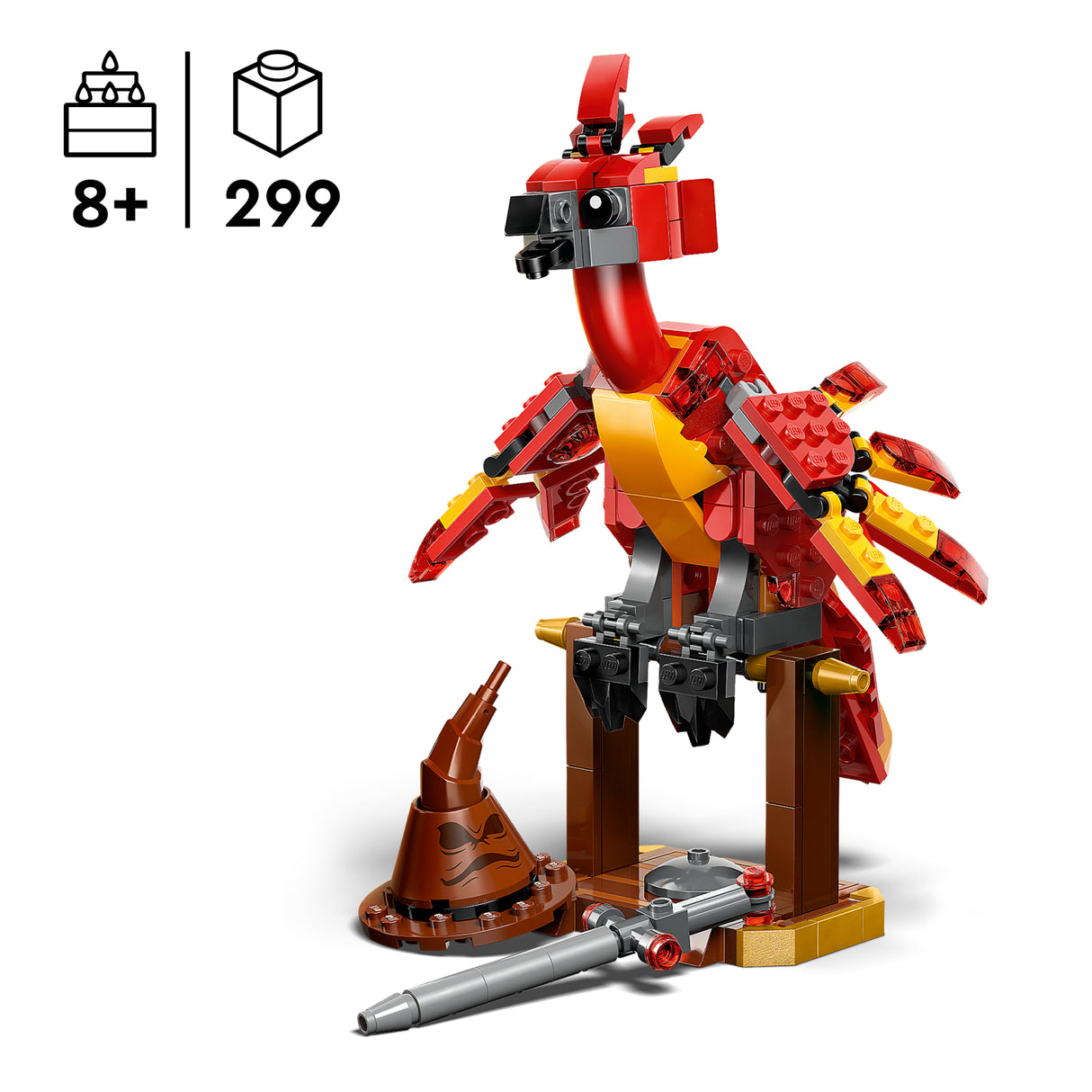 LEGO Harry Potter Fawkes: dumbledore'i fööniks 76448L