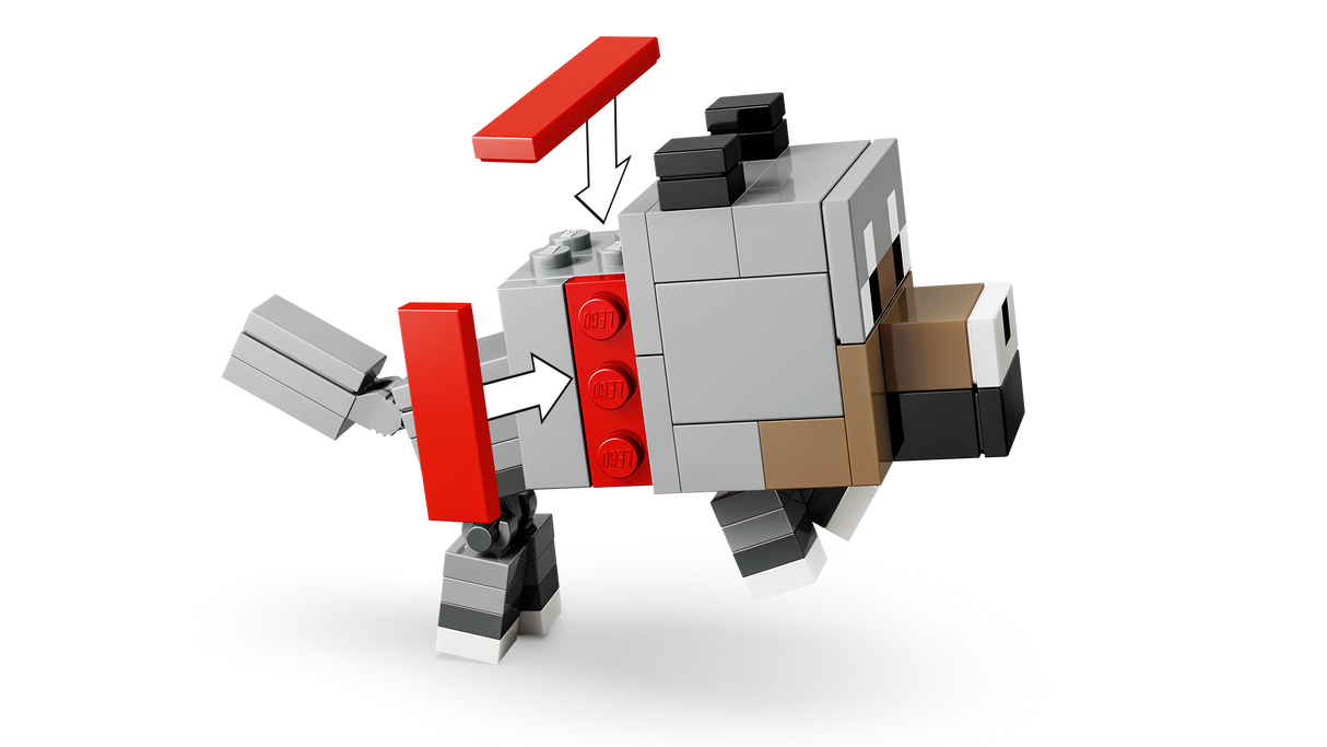 LEGO Minecraft Kanaratsutaja kõrberünnak 21592L
