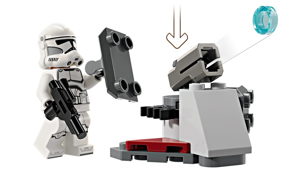 LEGO Star Wars Clone Trooper-i ja Battle Droid-i lahingukomplekt 75372L