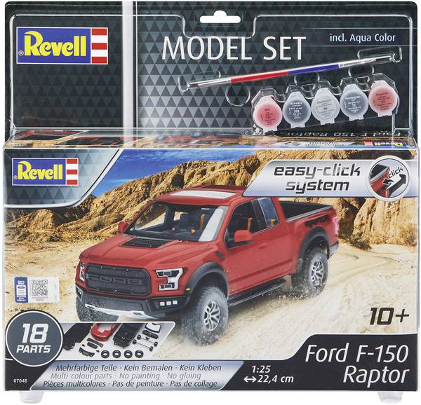 Revelli mudelikomplekt Ford F-150 Raptor 1:25 Easy-Click 67048R