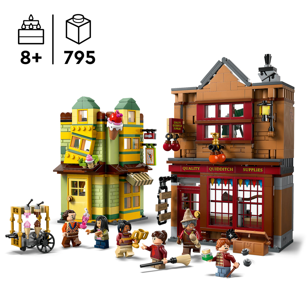 LEGO Harry Potter Kvaliteetsed lendluudpalli tarvikud ja jäätisekiosk 76452L