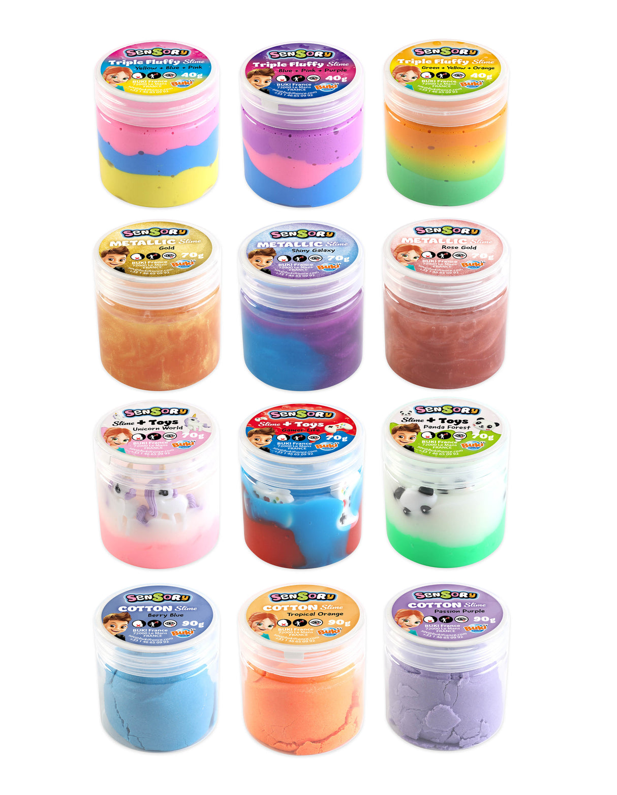 Buki lima - 12 erinevat D169I