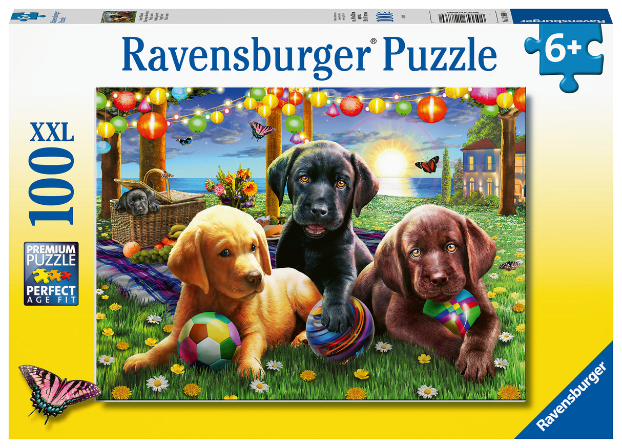 Ravensburger pusle 100 tk Kutsikate piknik 128860V
