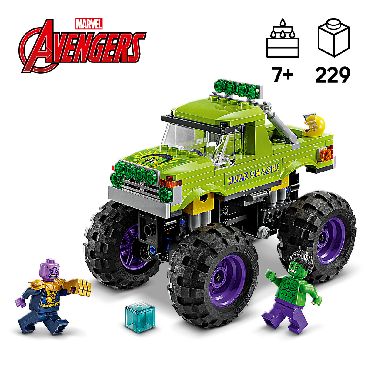 LEGO Super Heroes The Hulki veoauto vs. Thanos 76312L