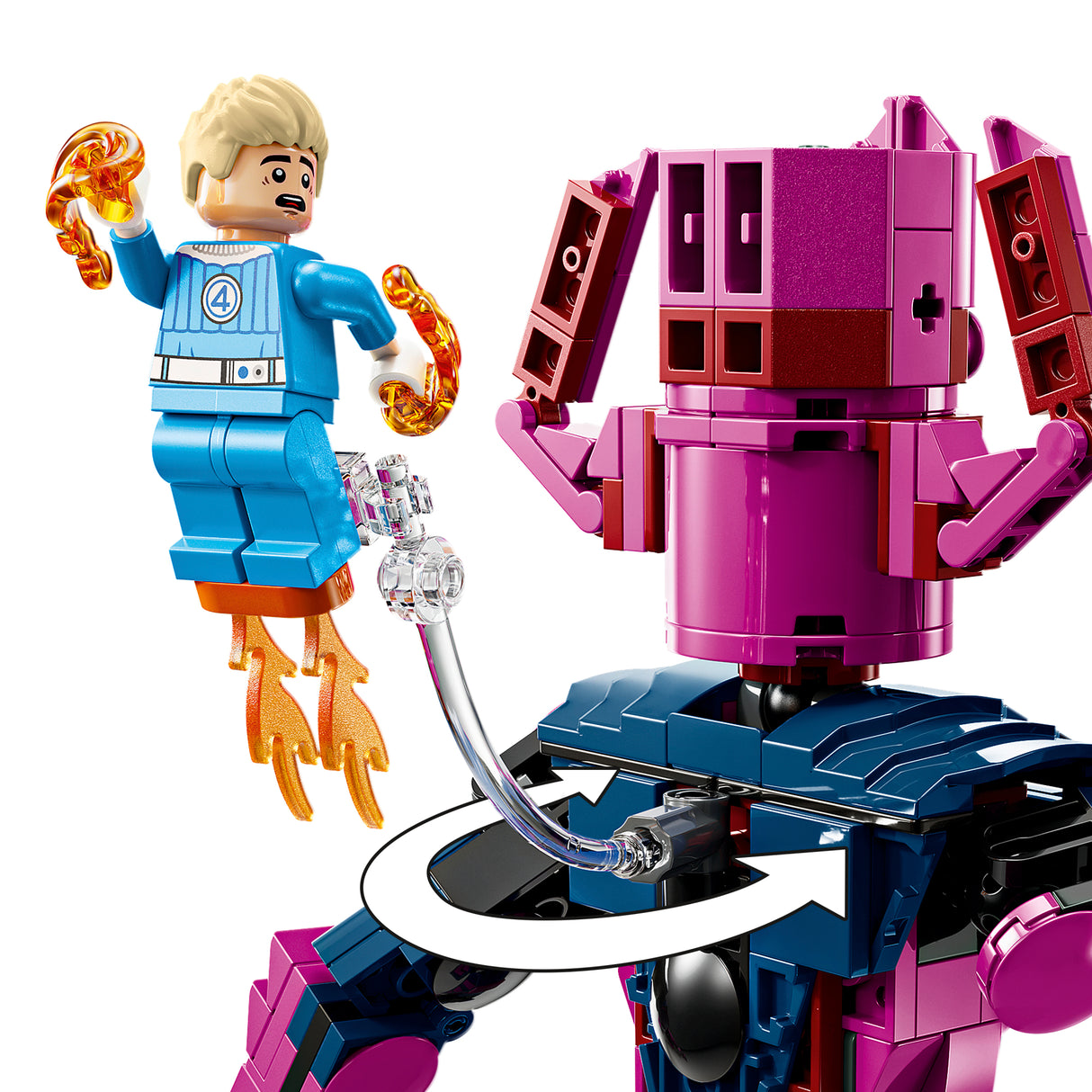 LEGO Marvel Fantastiline nelik vs. Galactus ehitusfiguur 76316L