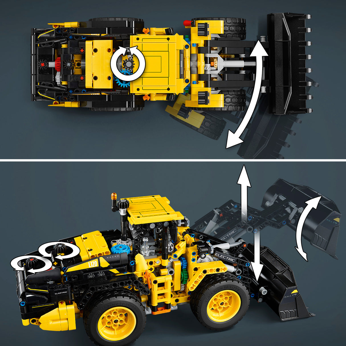 LEGO Technic Volvo l120 electric rataslaadur
42209L