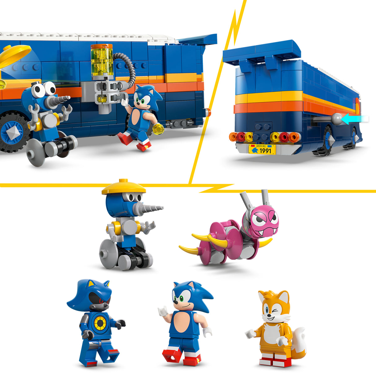 LEGO Sonic Team Sonic veoauto 77006L