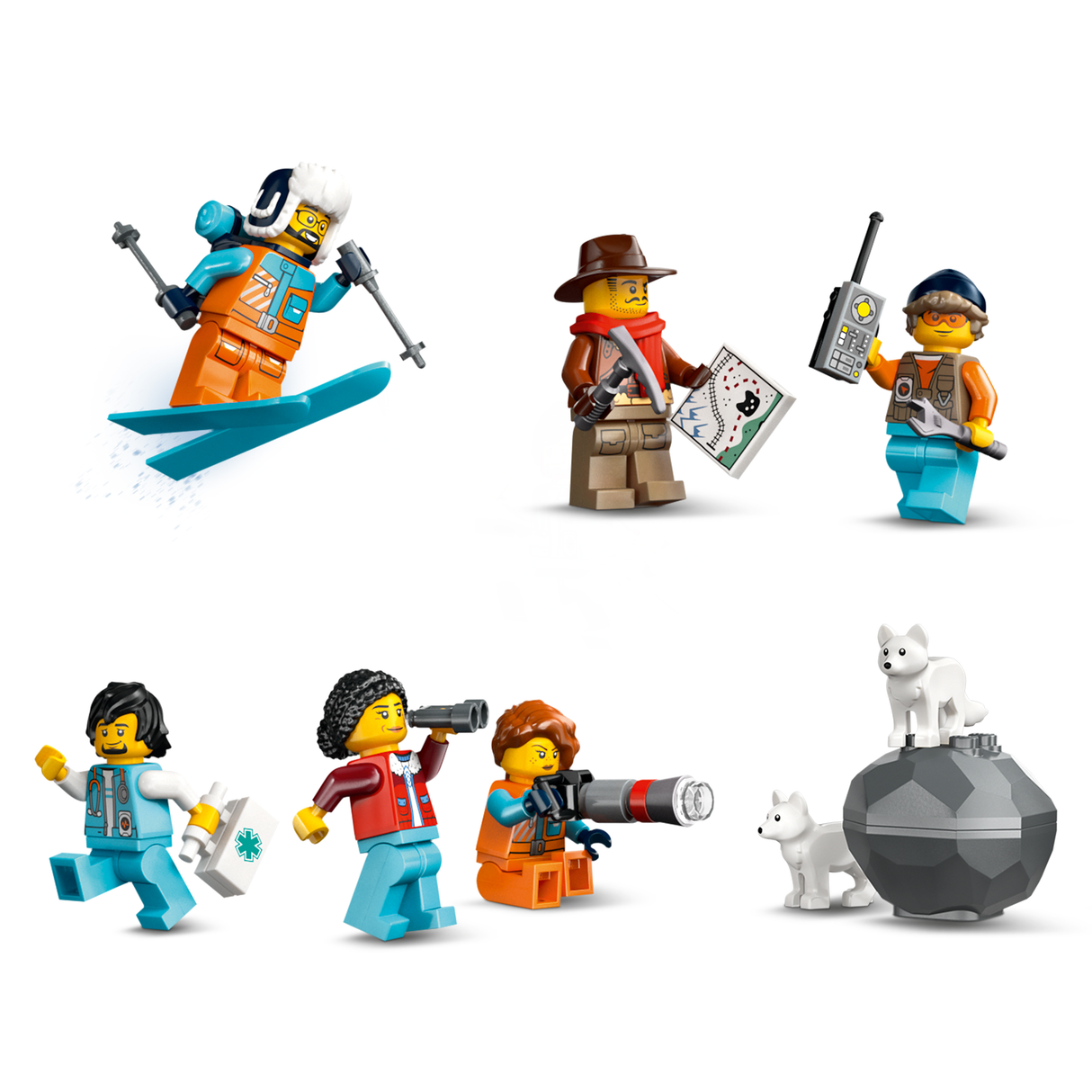 LEGO City Maadeavastajate arktika ekspressrong
60470L