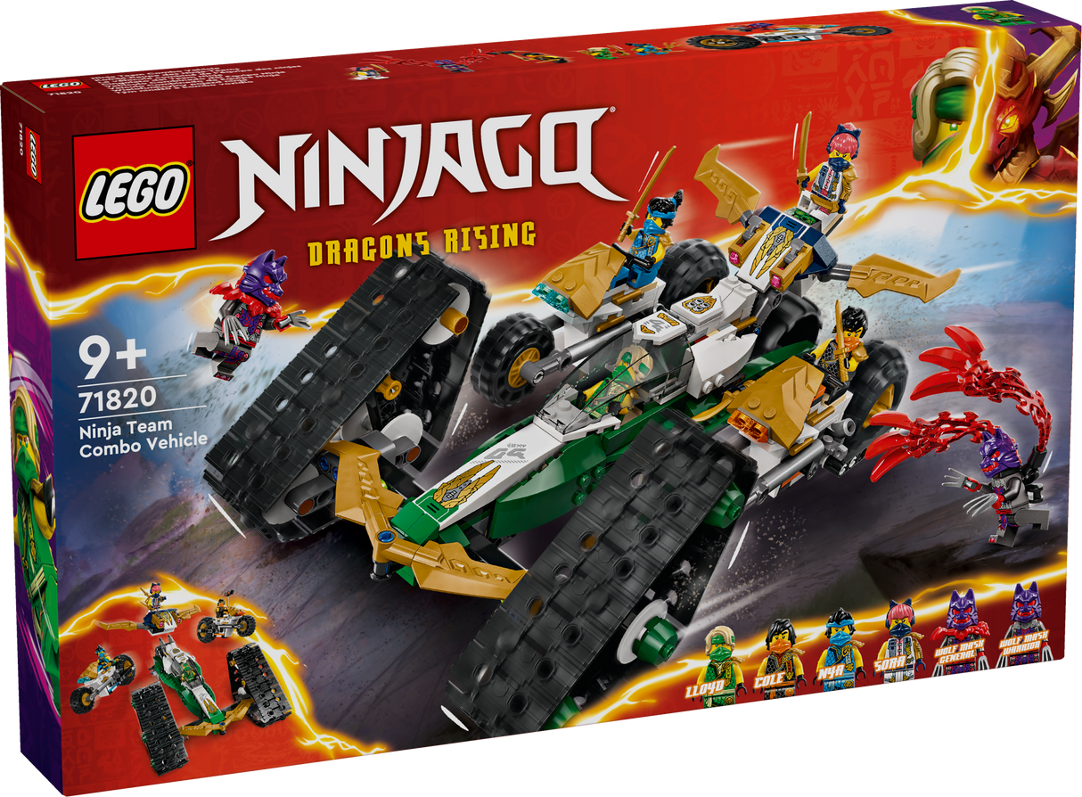 LEGO Ninjago Ninjameeskonna kombosõiduk 71820L