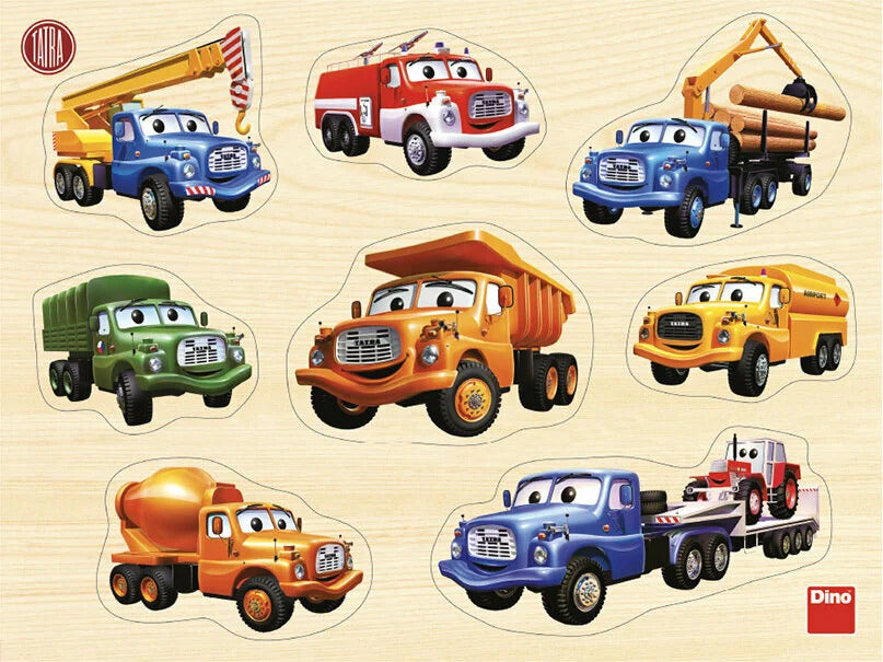 Dino puidust pusle 8 tk Tatra 64401D