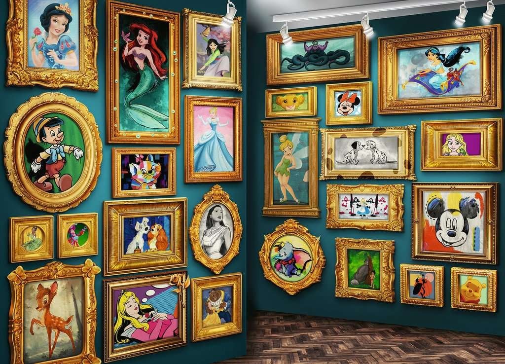 Ravensburger pusle 9000 tk Disney muuseum 149735V