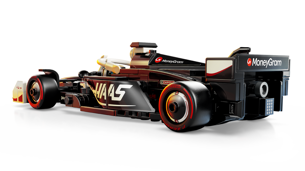 LEGO Speed Champions Moneygram HAAS F1 Team VF-24 võidusõiduauto 77250L