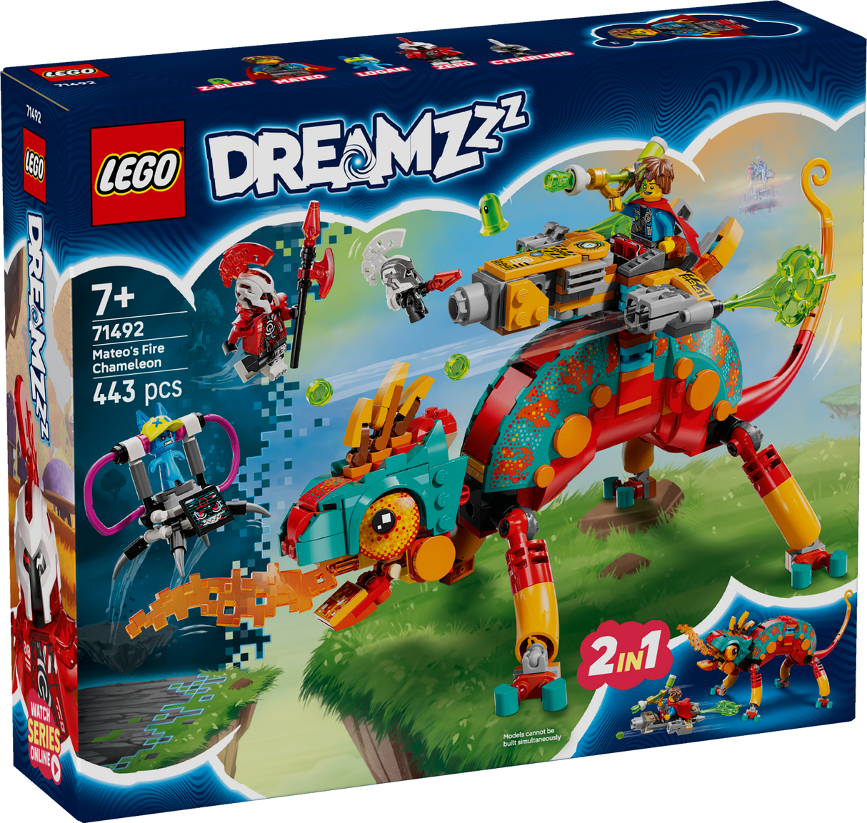 LEGO Dreamzzz Mateo tulekameeleon 71492L