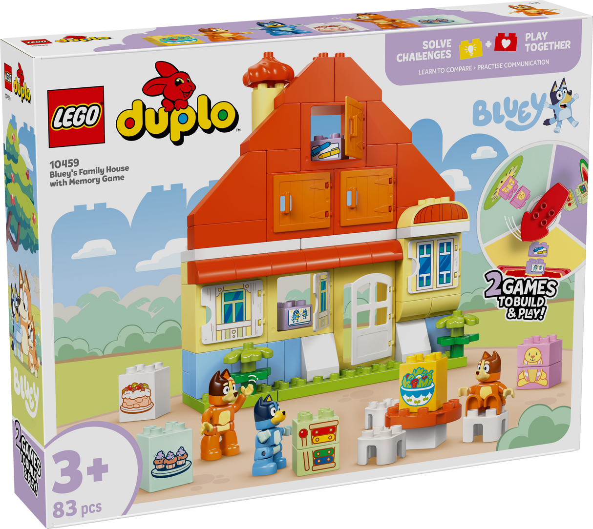 LEGO DUPLO Bluey peremaja mälumänguga 10459L