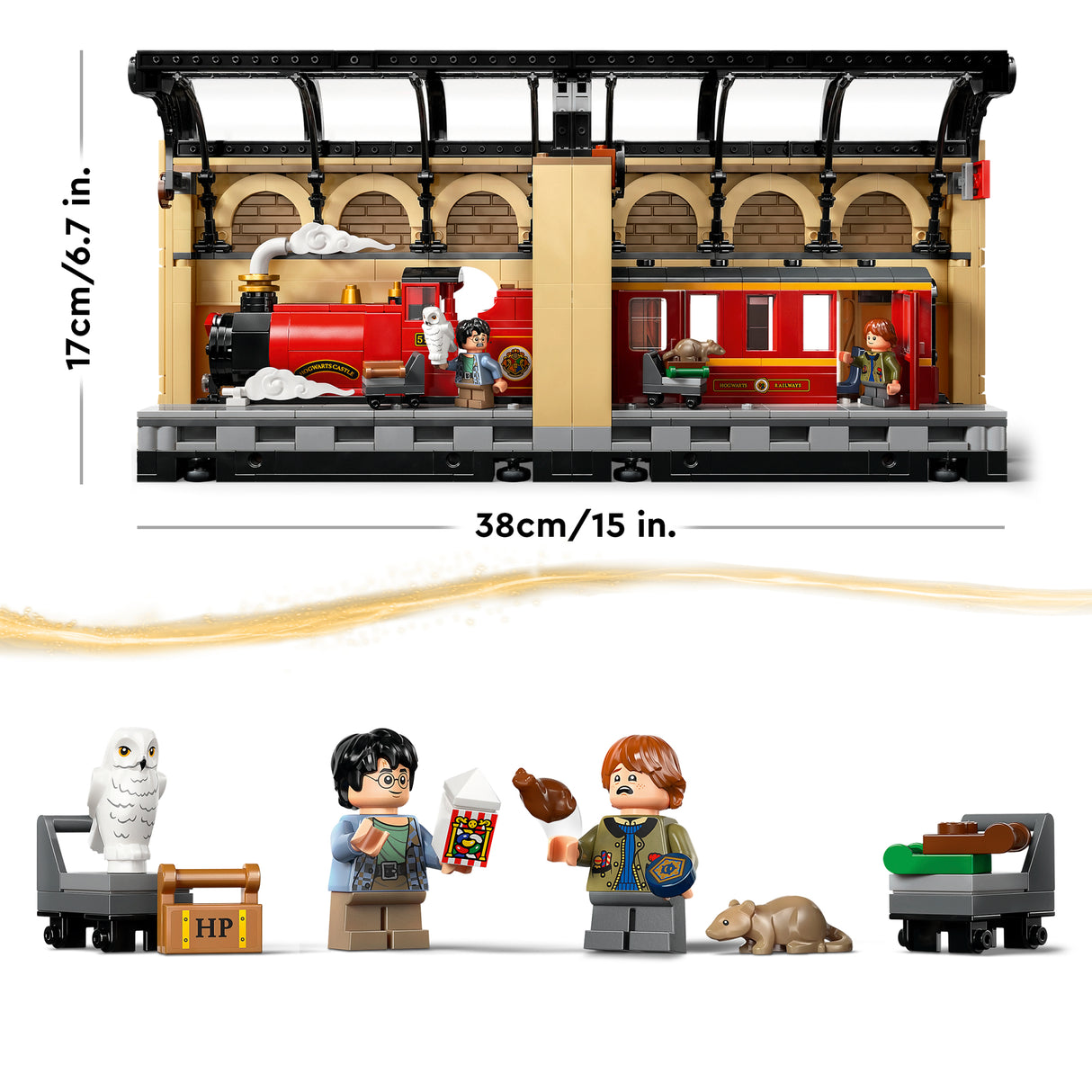 LEGO Harry Potter Miniatuur: sigatüüka ekspress
76450L
